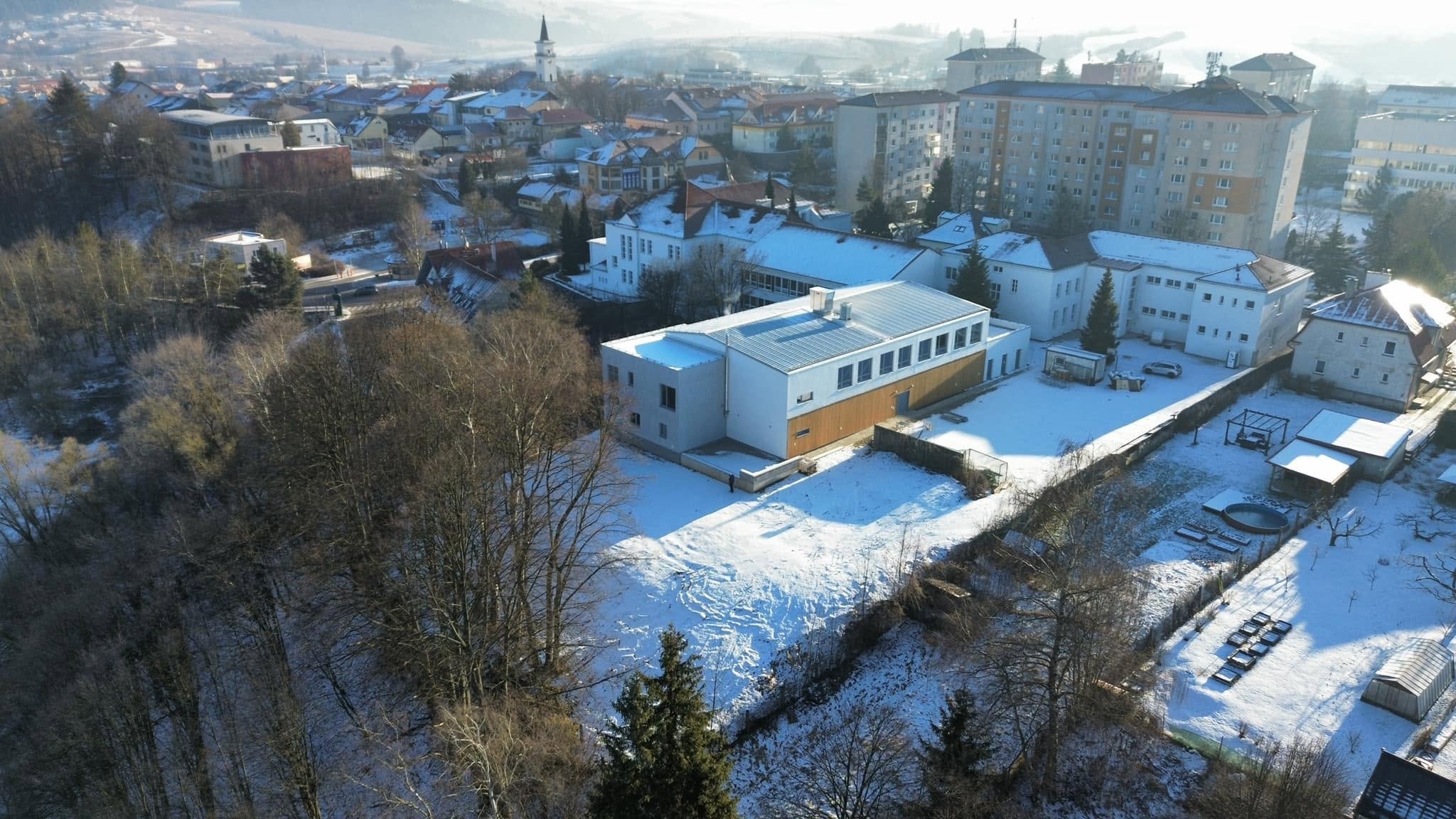 Výstavba novej telocvične GTV v Starej Ľubovni