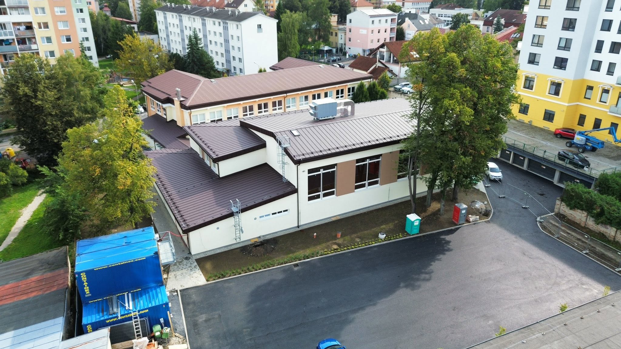 Výstavba novej telocvične Strednej zdravotnickej školy Poprad